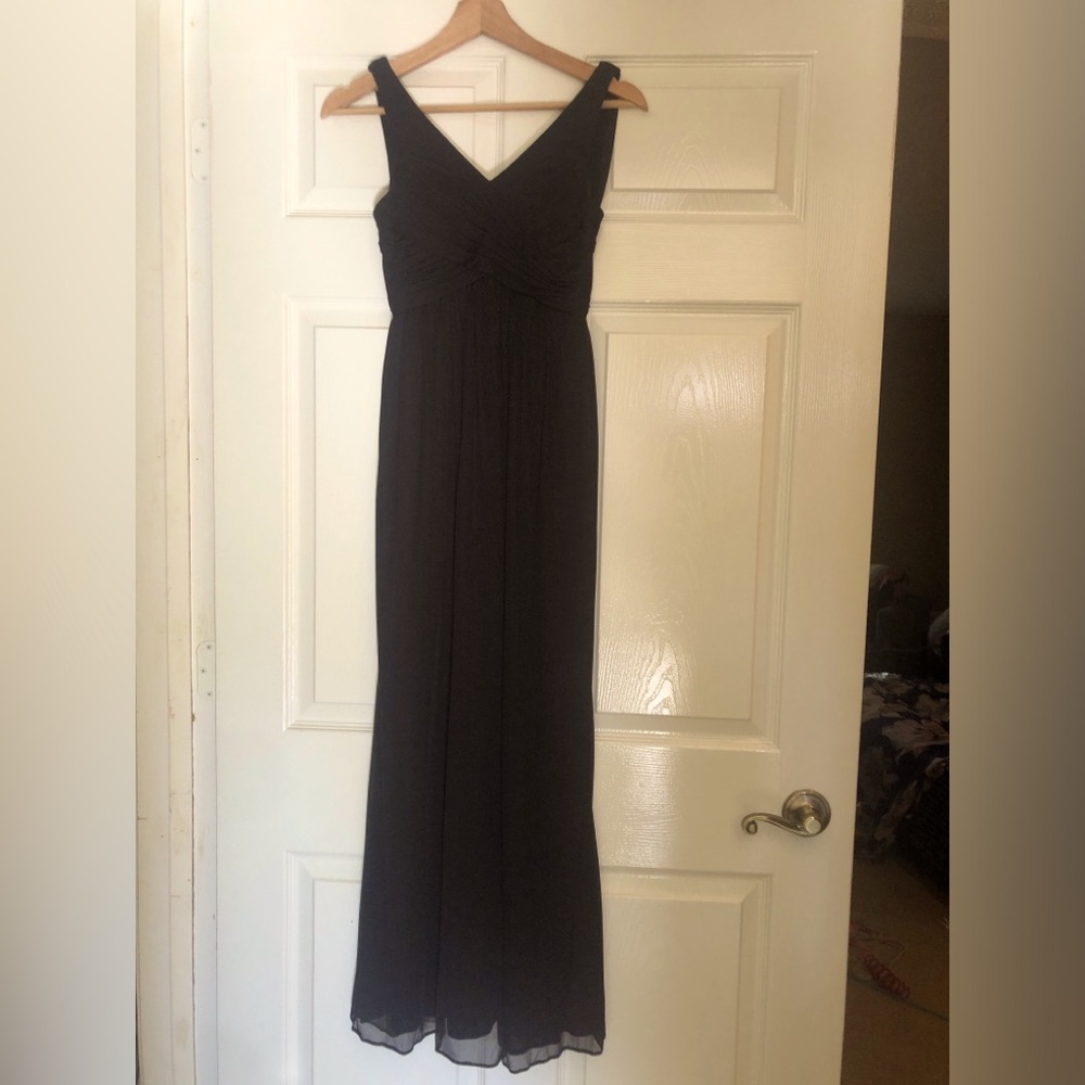 Azazie Black A-line Formal Gown